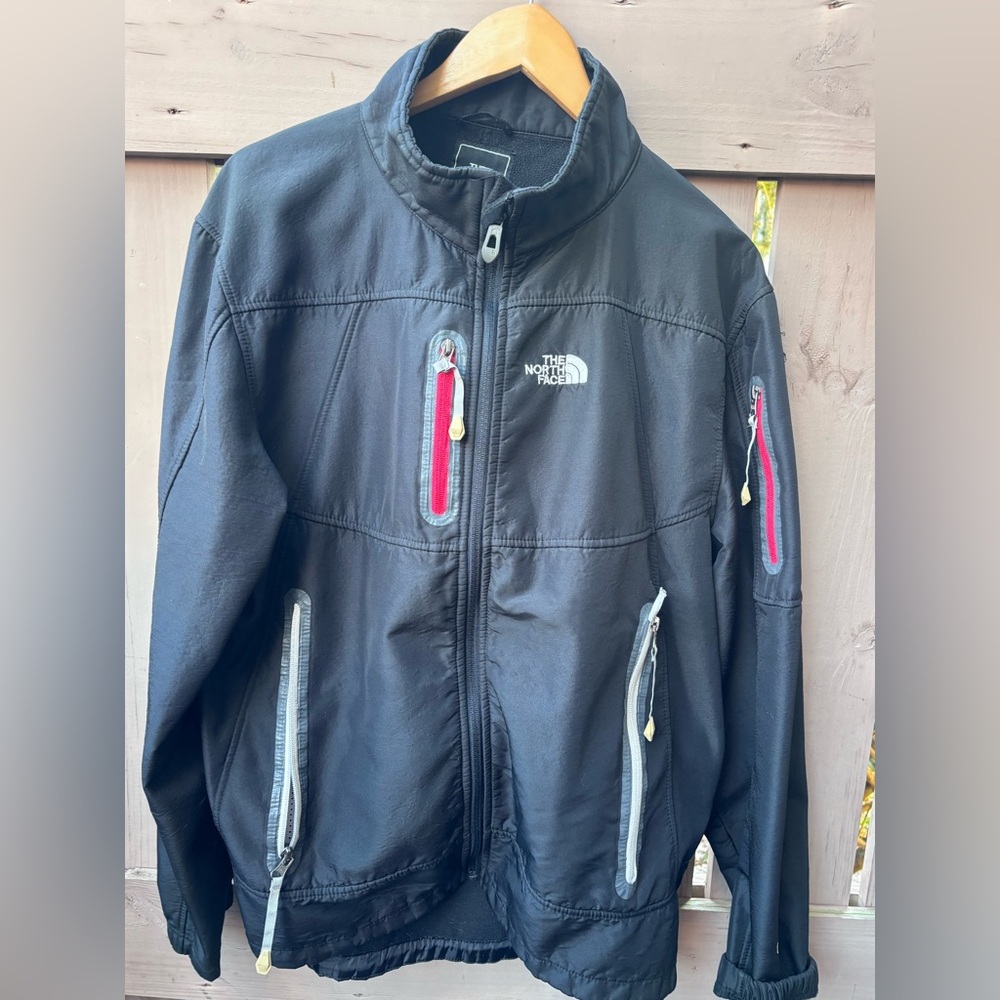 The North Face Black and Red Performance Jacket